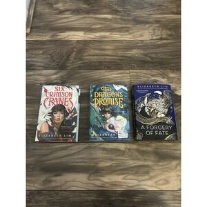 A Forgery of Fate, Promise Dragon, Six Crane by Elizabeth Lim Hardcover Book Set